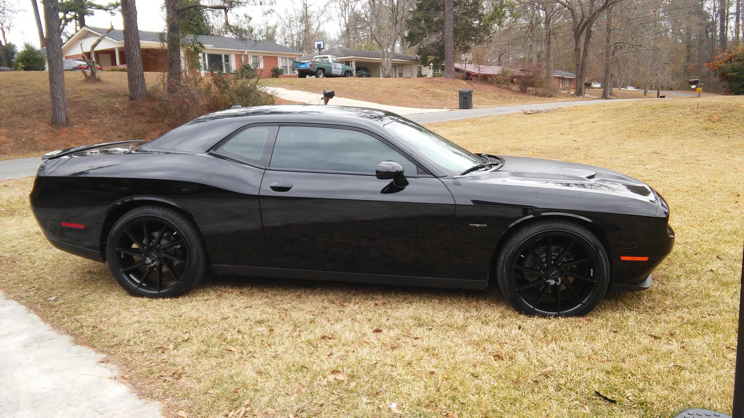 photo 1 Dodge Challenger custom wheels RUFF  22x, ET , tire size 265/35 R22. x ET