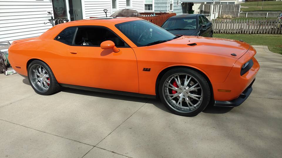 photo 4 Dodge Challenger custom wheels Triumph Performance 22x10.0, ET , tire size X R22. 22x9.5 ET