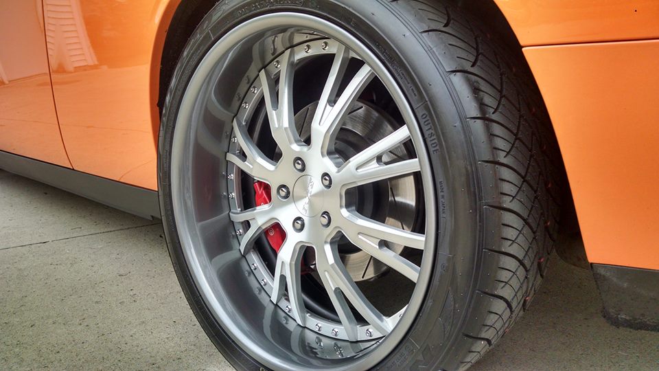 photo 1 Dodge Challenger custom wheels Triumph Performance 22x10.0, ET , tire size X R22. 22x9.5 ET