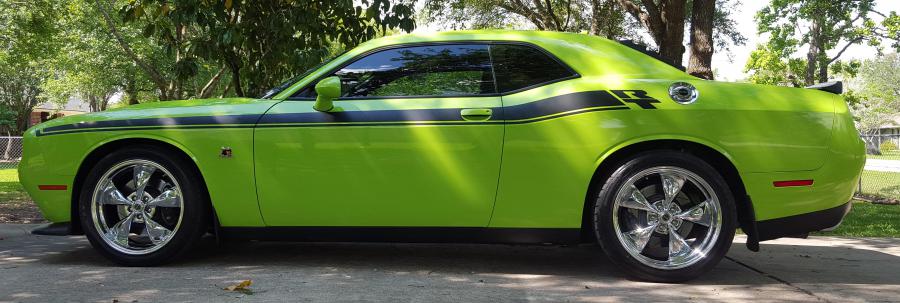 photo 2 Dodge Challenger custom wheels American Racing Torq Thrust M 20x8.5, ET +18, tire size X R20. 20x10.0 ET+18 275/40 R20