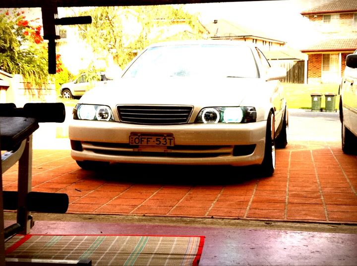 photo 2 Toyota Chaser custom wheels AME- Enkei Circlar 18x9.0, ET +15, tire size 215/35 R18. 18x10.0 ET+15 215/40 R18