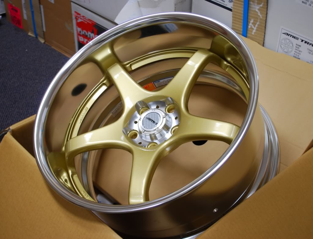 photo 4 Toyota Chaser custom wheels AME- Enkei Circlar 18x9.0, ET +15, tire size 215/35 R18. 18x10.0 ET+15 215/40 R18