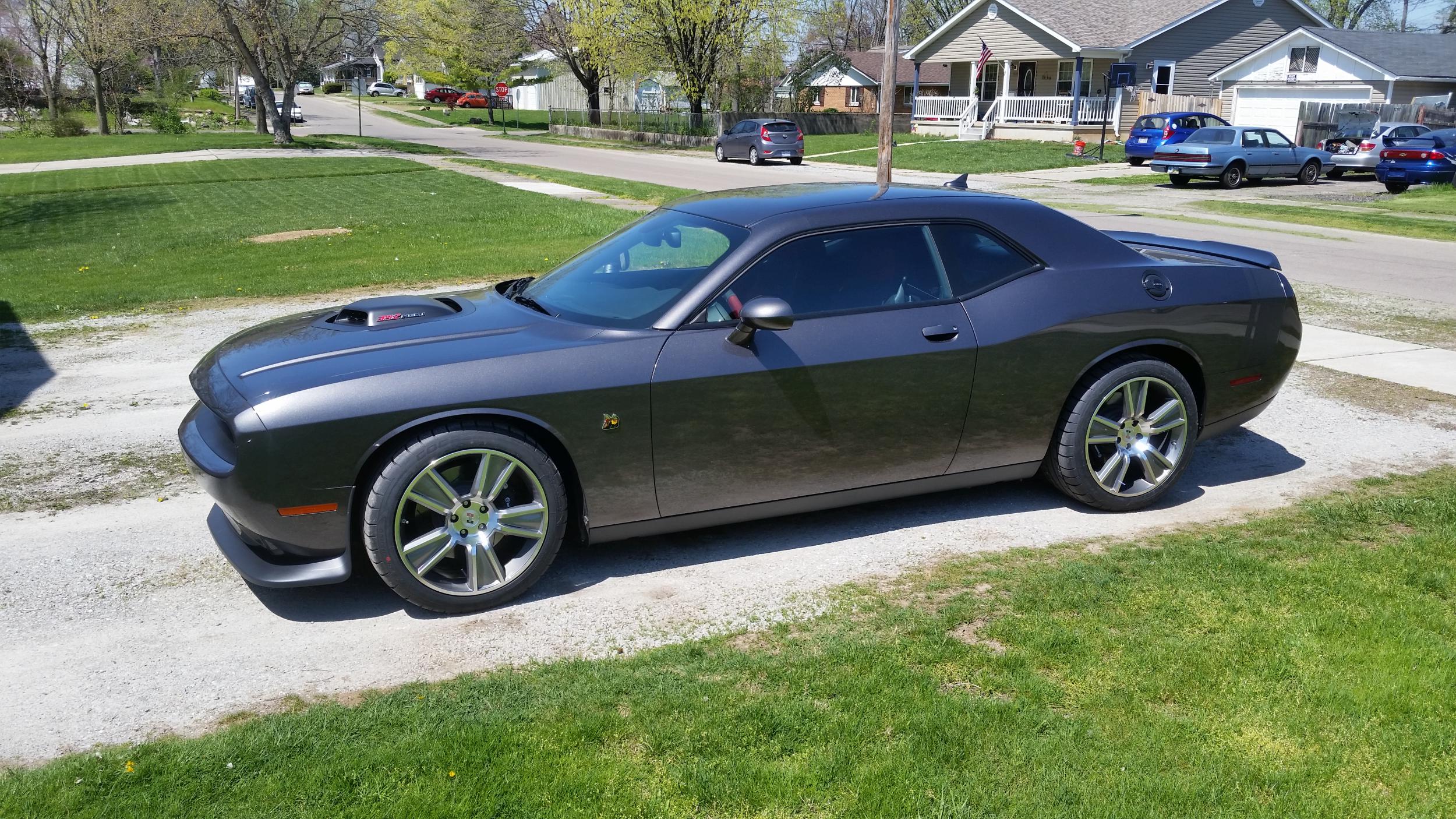 photo 2 Dodge Challenger custom wheels Hurst Stunner 20x9.0, ET , tire size 245/ R20. 20x10.0 ET 275/ R20