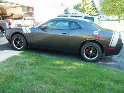 photo 3 Dodge Challenger custom wheels Vision Legend 142 18x8.5, ET +10, tire size 255/55 R18. x ET 