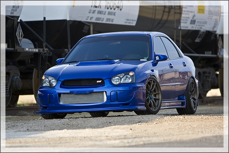 photo 5 Subaru Impreza WRX STi custom wheels Work Wheels Emotion CR Kai 18x9.5, ET +33, tire size 255/35 R18. 18x9.5 ET+38 