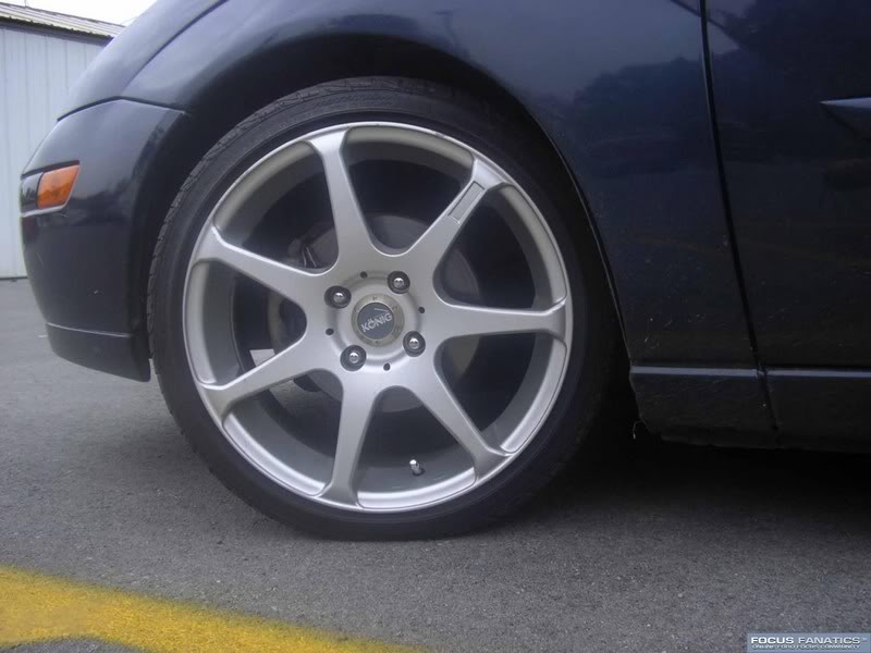 photo 1 Ford Focus custom wheels Konig Tantrums 17x7.0, ET , tire size 205/40 R17. x ET 
