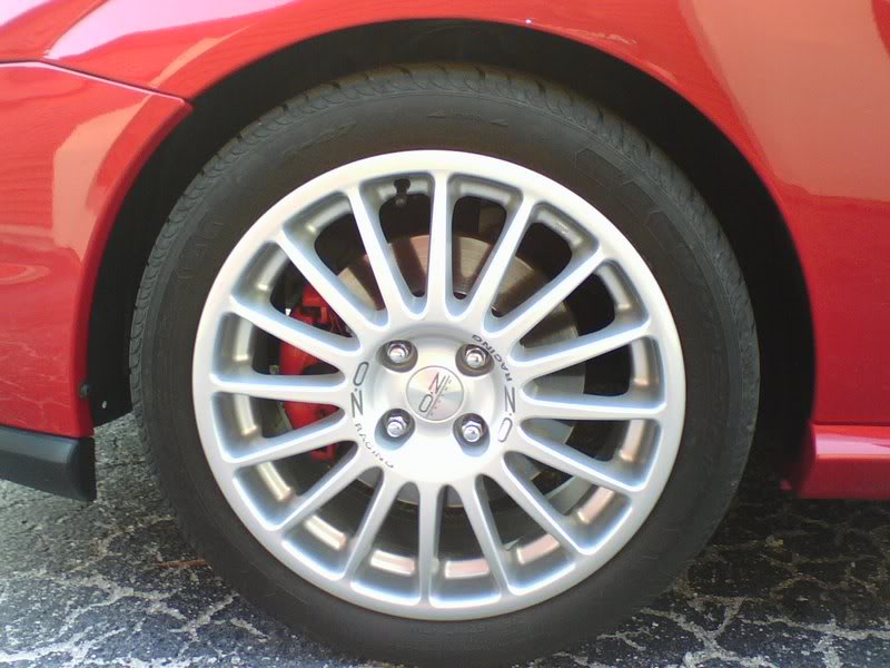 photo 1 Ford Focus custom wheels OZ Supertourismo 17x, ET +48, tire size X R17. x ET