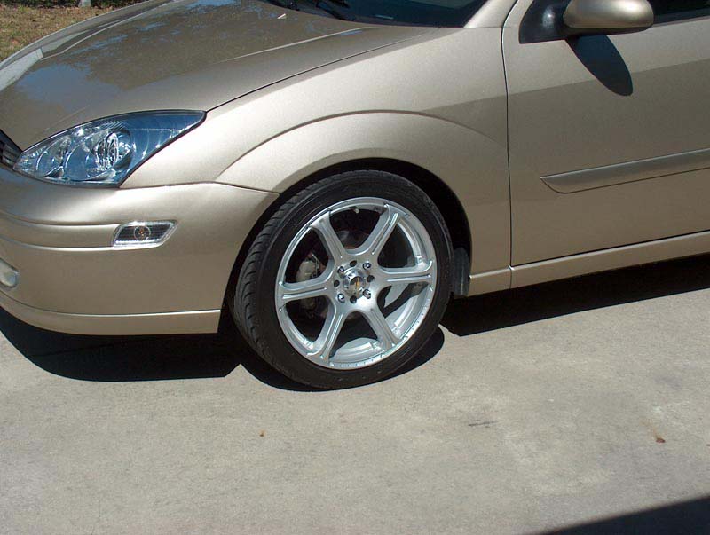 photo 2 Ford Focus custom wheels Kazera KZ-T 17x, ET , tire size 205/45 R17. x ET