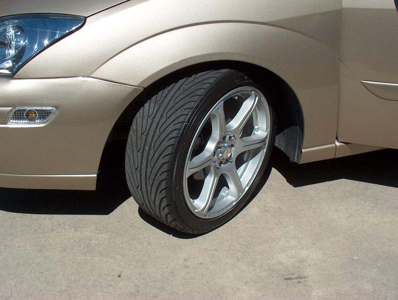 photo 1 Ford Focus custom wheels Kazera KZ-T 17x, ET , tire size 205/45 R17. x ET