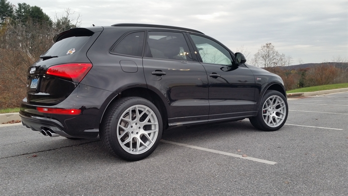 photo 2 Audi Q5 custom wheels Avant Garde M-590 20x10.0, ET +25, tire size 275/40 R20. x ET