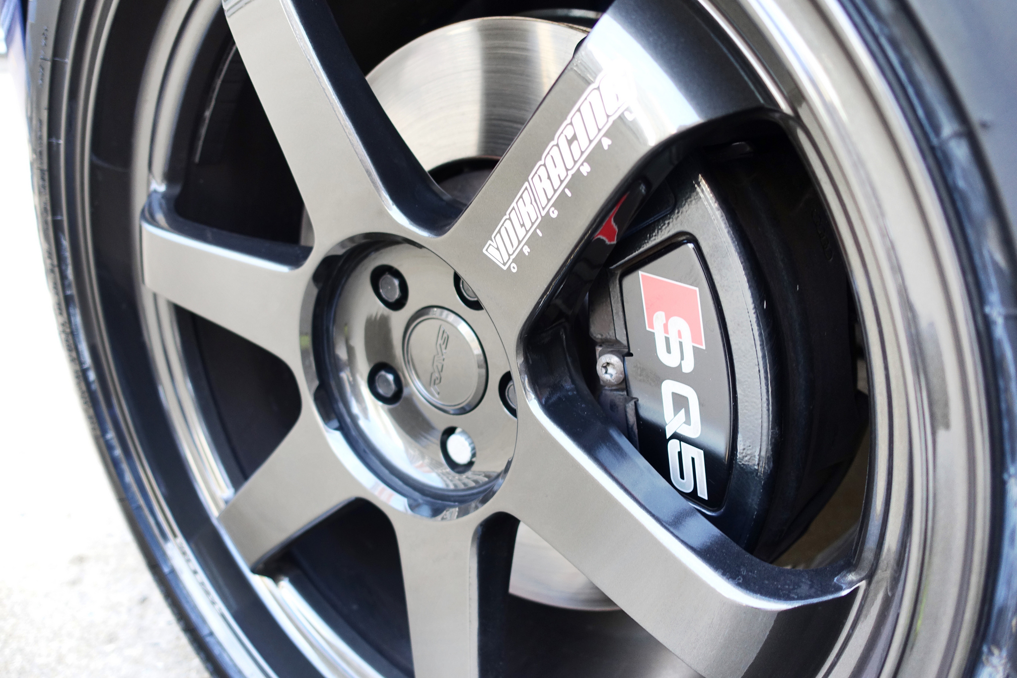 photo 1 Audi SQ5 custom wheels Volk TE37 Ultra 20x10.0, ET +25, tire size 275/40 R20. x ET