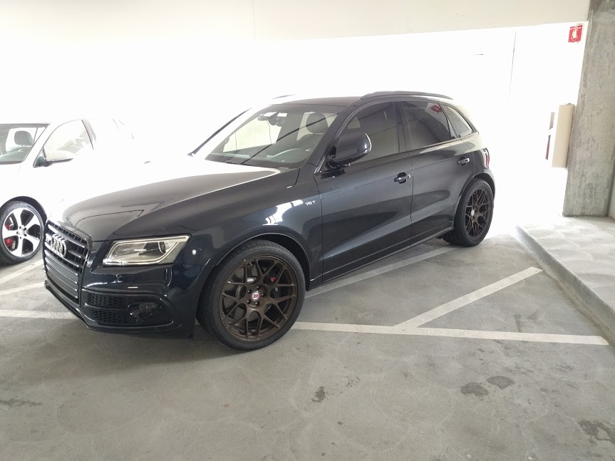 photo 1 Audi Q5 custom wheels HRE  P40SC 20x10.0, ET +30, tire size 295/35 R20. x ET