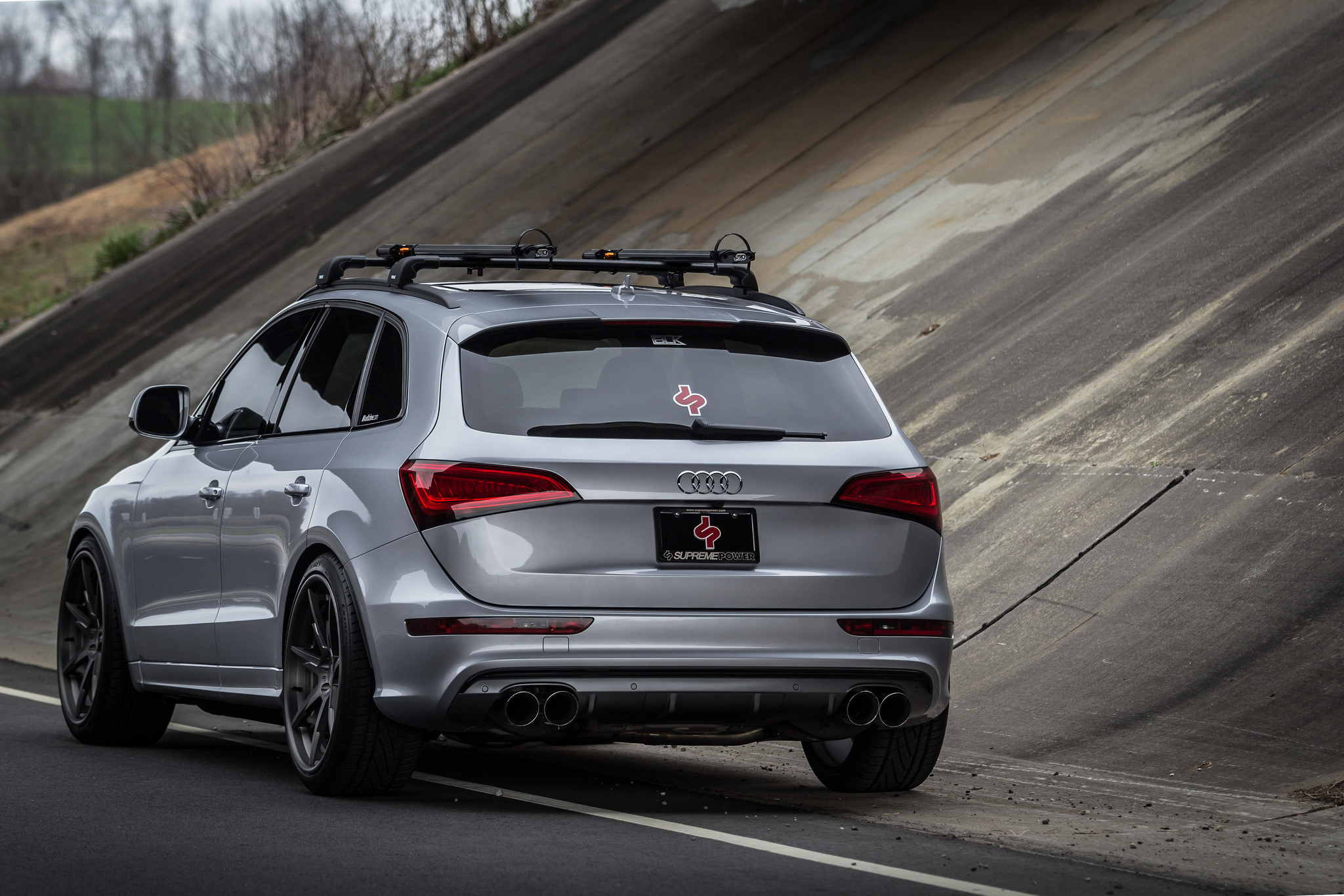 photo 1 Audi Q5 custom wheels BLK 701GTR 20x10.0, ET +28, tire size 265/35 R20. x ET