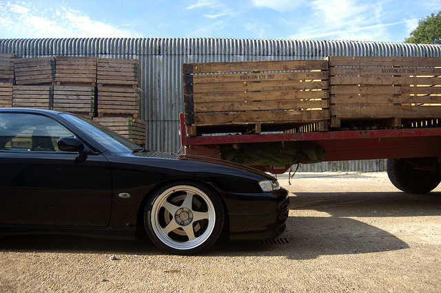 photo 5 Nissan S14 custom wheels Desmond Regamaster Marquis Promada 18x9.5, ET +18, tire size 225/40 R18. x ET