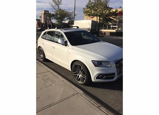 photo 2 Audi Q5 custom wheels Forgestar  F14 Gloss Gunmetal 22x10.5, ET +30, tire size 265/35 R22. x ET