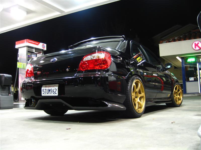 photo 6 Subaru Impreza WRX STi custom wheels Rota Boost 18x9.0, ET +30, tire size 235/40 R18. x ET 
