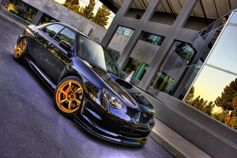 photo 10 Subaru Impreza WRX STi custom wheels Rota Boost 18x9.0, ET +30, tire size 235/40 R18. x ET 