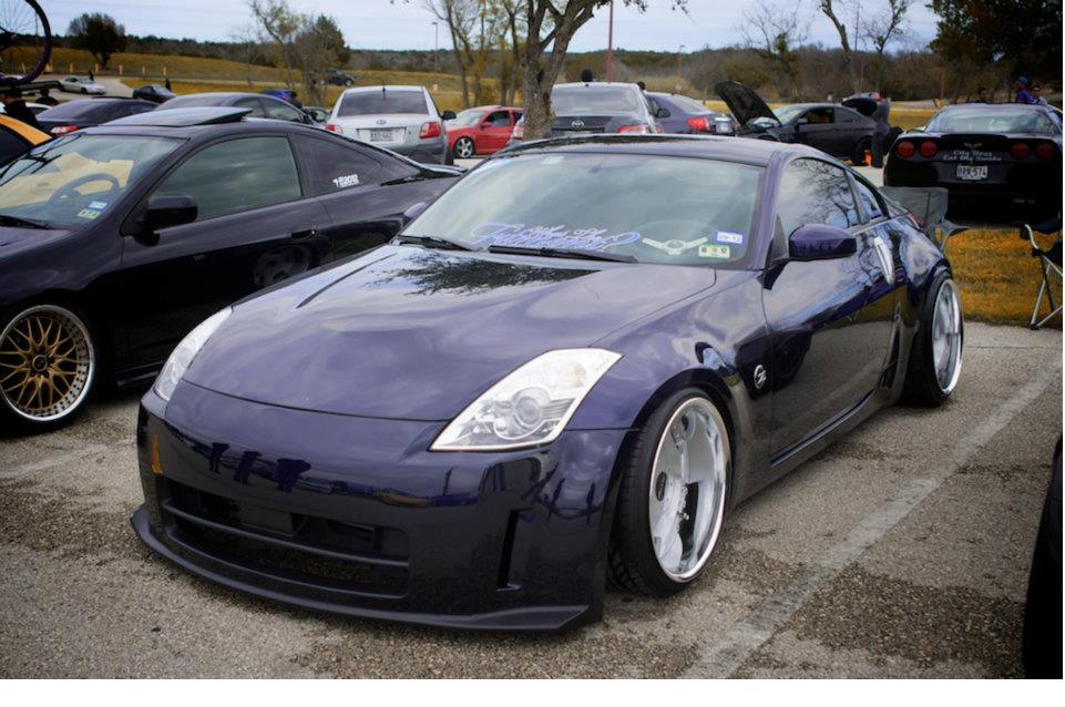 photo 1 Nissan 350Z custom wheels Work Euroline DH 19x10.0, ET -9, tire size 225/35 R19. 19x11.0 ET-21 245/35 R19