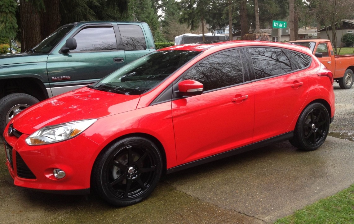 photo 1 Ford Focus custom wheels Drag DR-33 18x, ET , tire size X R18. x ET