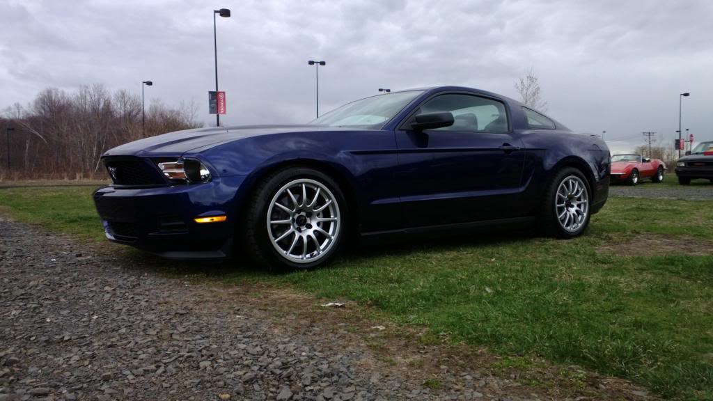 photo 1 Ford Mustang custom wheels Pro Race 1.3 18x10.0, ET +43, tire size 275/40 R18. x ET
