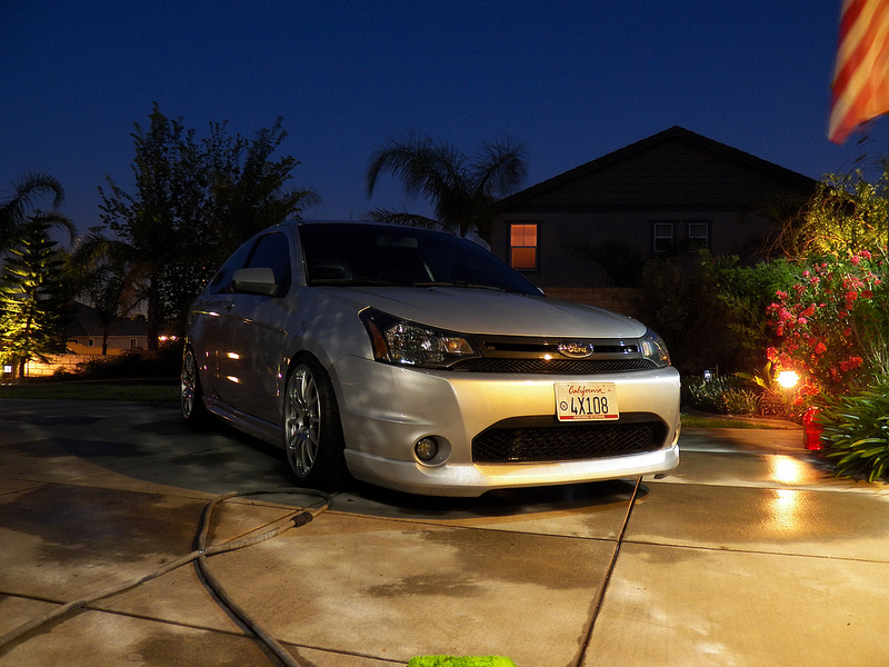 photo 2 Ford Focus custom wheels Team Dynamics Pro Race 1.2 18x8.0, ET +35, tire size 215/40 R18. x ET