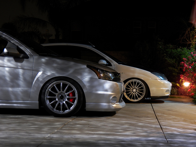 photo 1 Ford Focus custom wheels Team Dynamics Pro Race 1.2 18x8.0, ET +35, tire size 215/40 R18. x ET