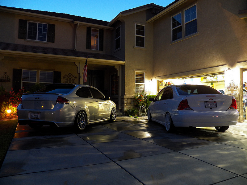 photo 3 Ford Focus custom wheels Team Dynamics Pro Race 1.2 18x8.0, ET +35, tire size 215/40 R18. x ET