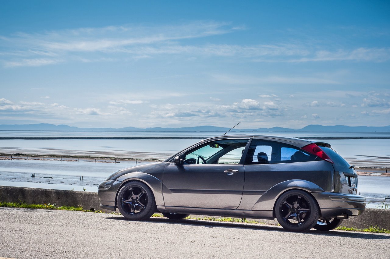 photo 2 Ford Focus custom wheels American Muscle Cobra R 17x9.0, ET +23, tire size 255/40 R17. x ET