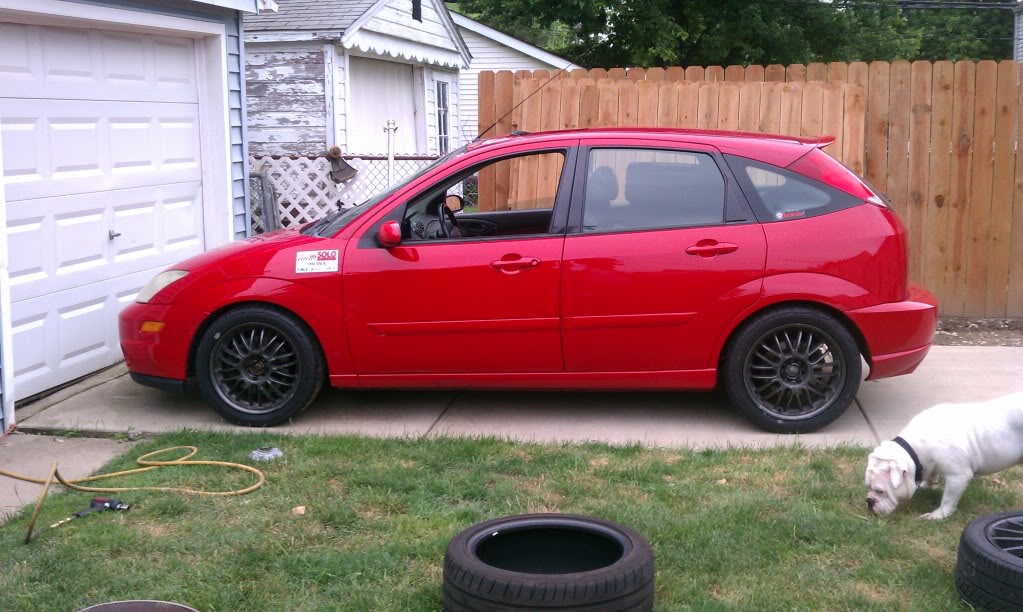 photo 2 Ford Focus custom wheels   17x7.0, ET +42, tire size 225/45 R17. x ET