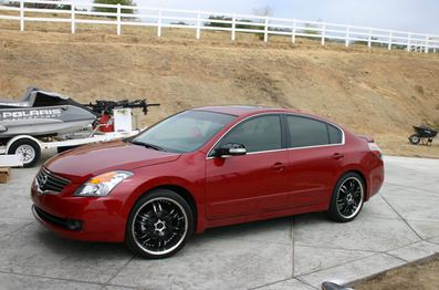 photo 3 Nissan Altima custom wheels Elite Carnal Black   20x8.5, ET +35, tire size 245/35 R20. x ET 