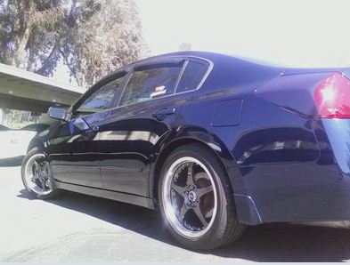 photo 1 Nissan Altima custom wheels   18x8.5, ET +45, tire size 245/45 R18. x ET