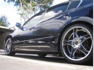 photo 2 Nissan Altima custom wheels   20x8.5, ET +42, tire size 245/35 R20. x ET 