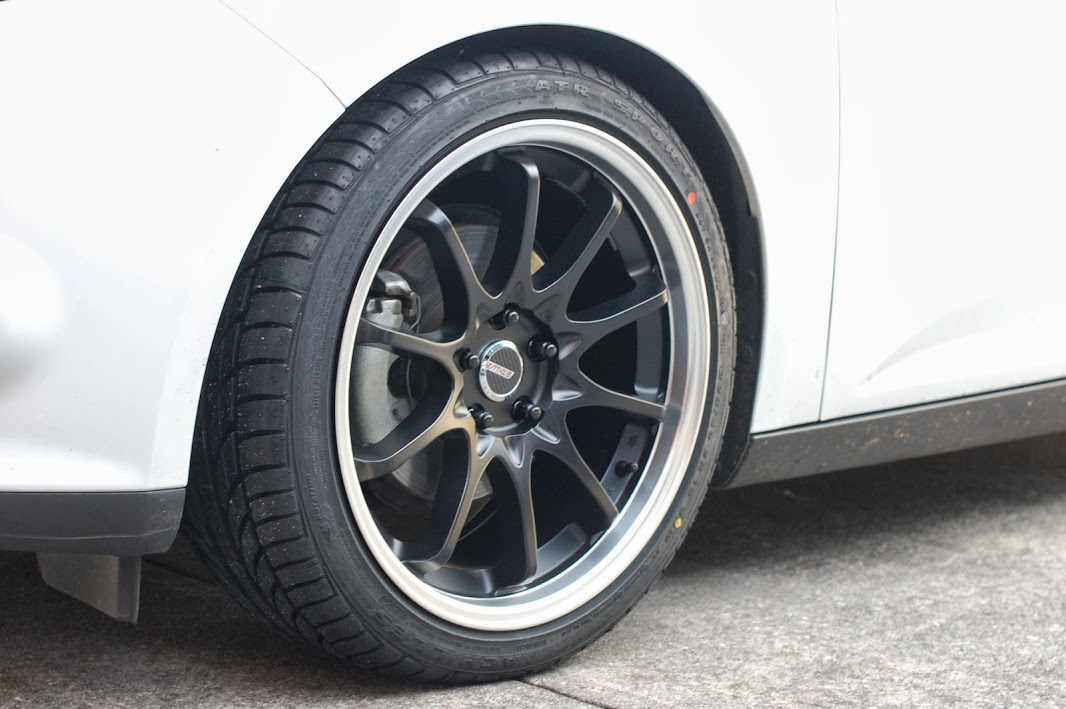 photo 1 Ford Focus custom wheels Styluz VM637 18x8.0, ET +40, tire size 225/40 R18. x ET 