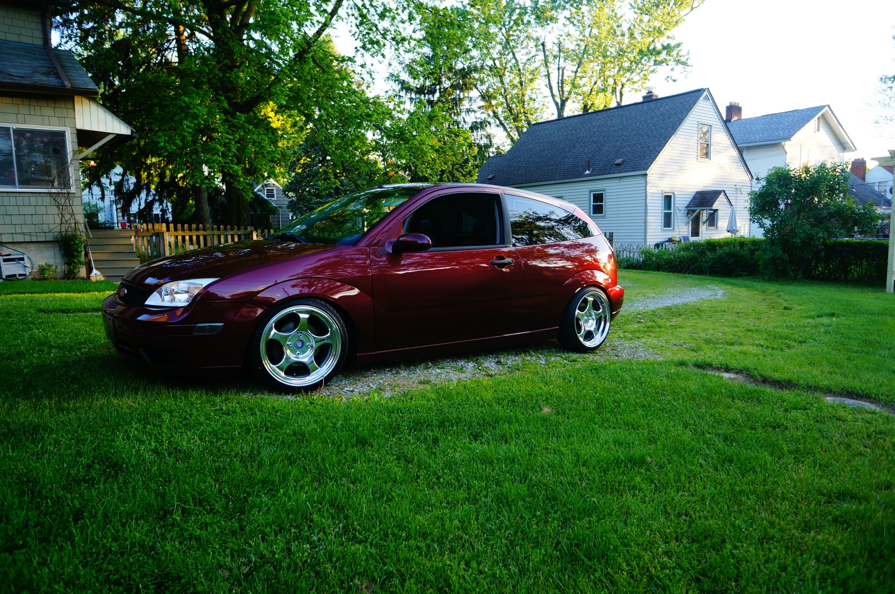 photo 2 Ford Focus custom wheels Forgeline RS 17x8.0, ET +25, tire size X R17. x ET