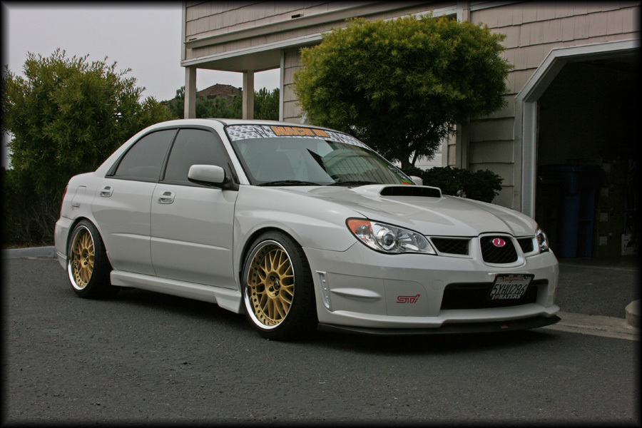 photo 2 Subaru Impreza WRX custom wheels Work Wheels VS-XX 18x10.0, ET +35, tire size 255/35 R18. x ET 