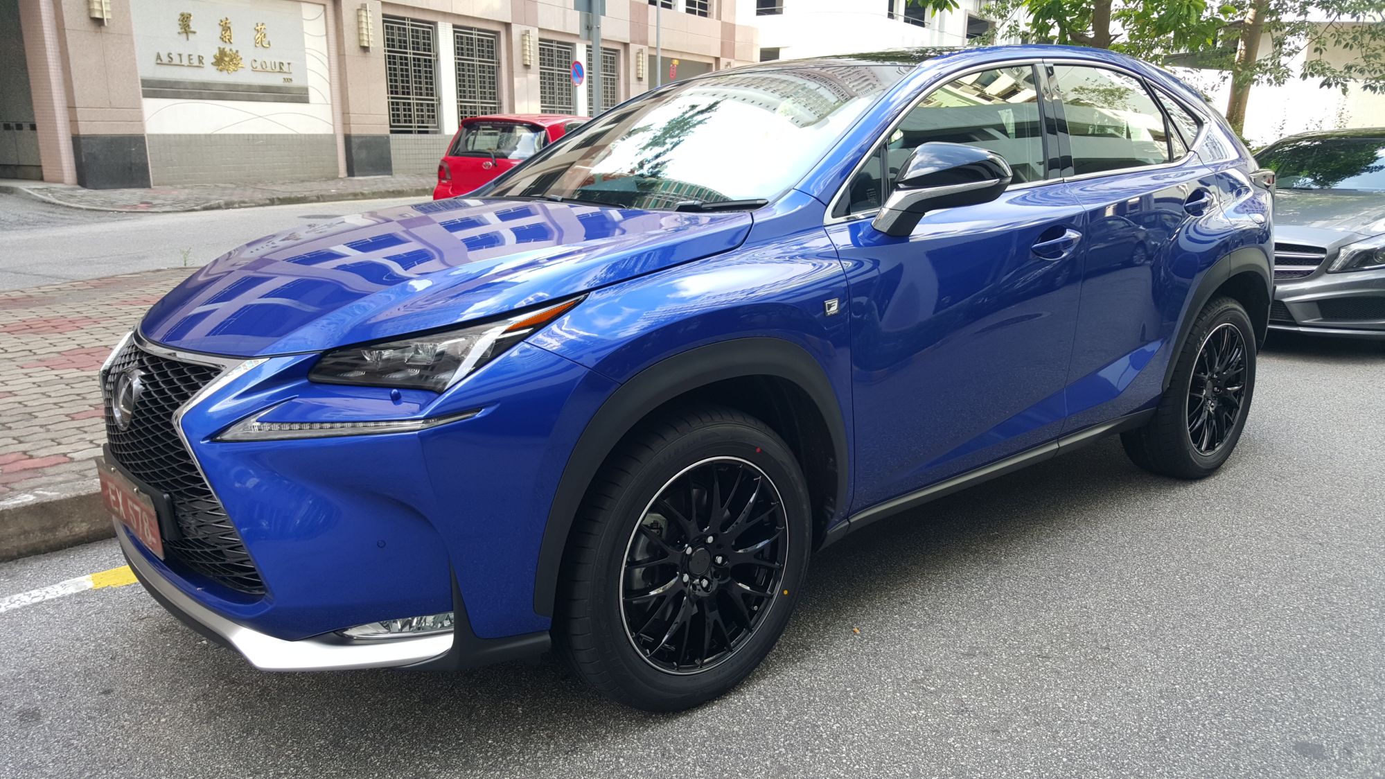 photo 1 Lexus NX 200t custom wheels Volk Rays 19x, ET , tire size 235/55 R19. x ET
