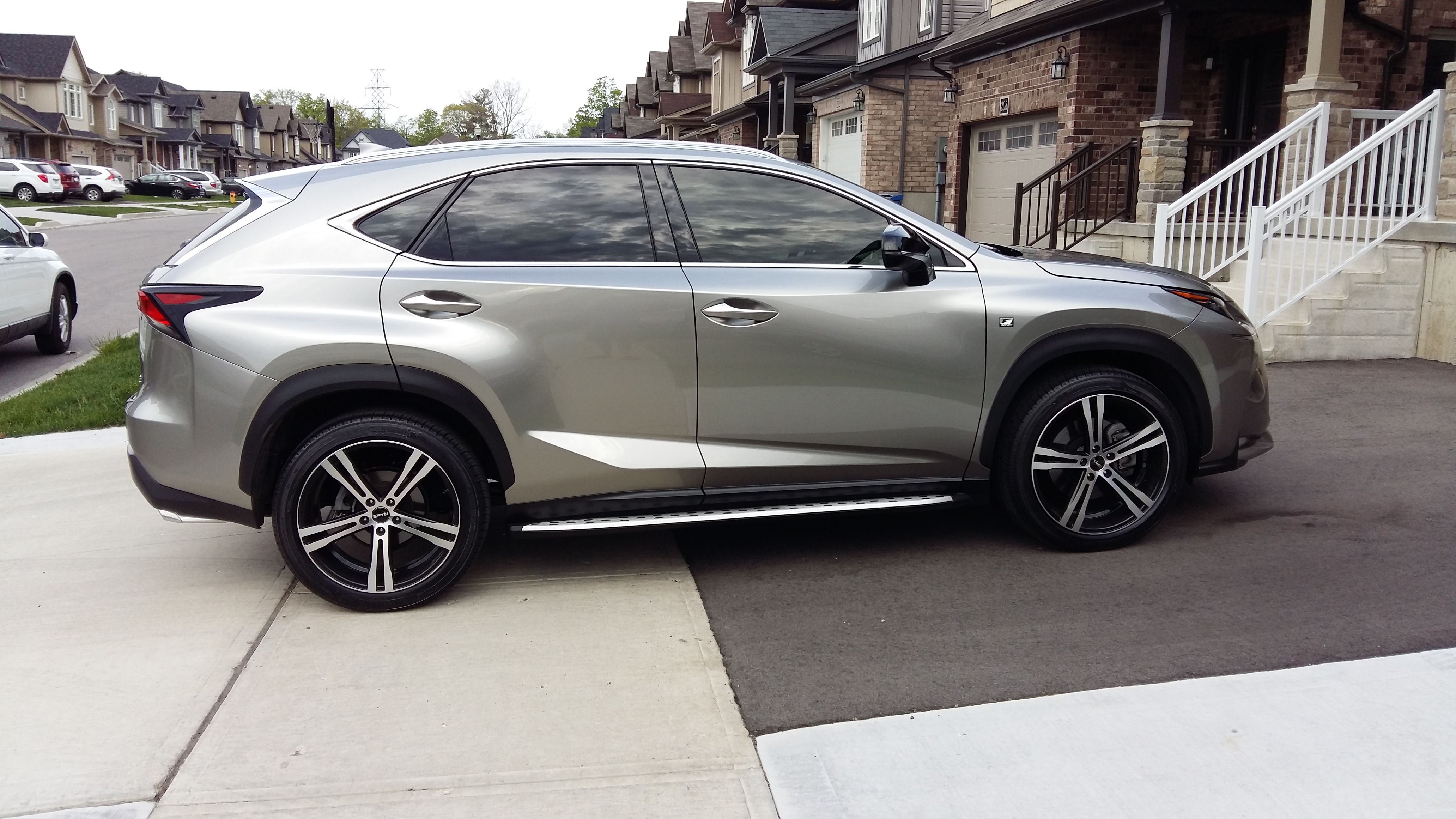 photo 2 Lexus NX 300h custom wheels SPYN  20x8.5, ET +35, tire size 245/45 R20. x ET 