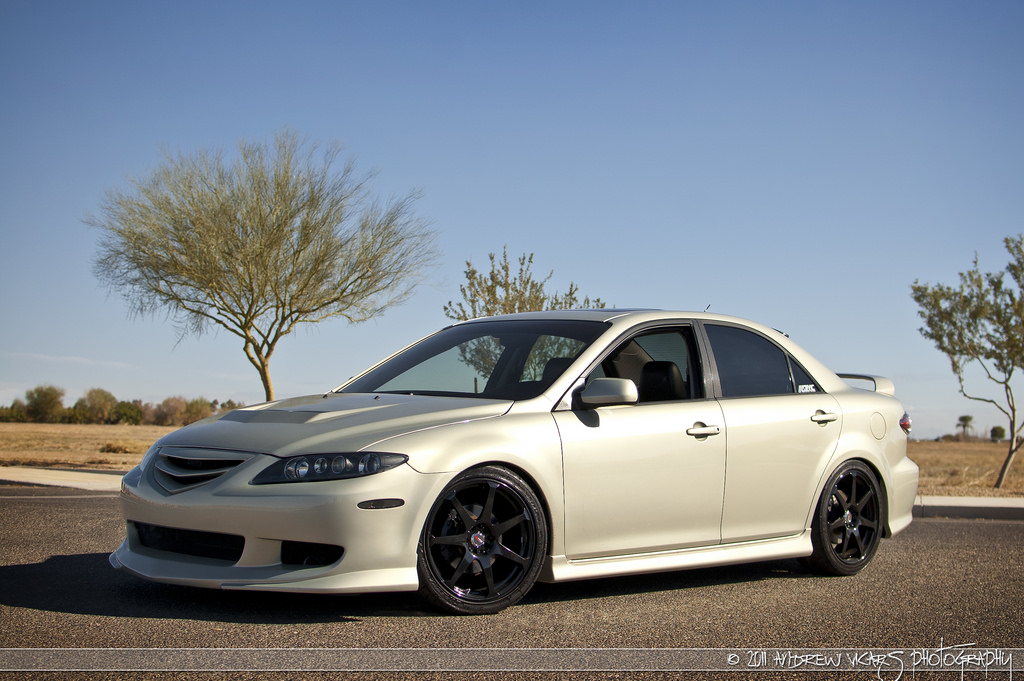 photo 1 Mazda Mazda6 custom wheels Drag DR-33 18x7.5, ET +42, tire size 225/40 R18. x ET