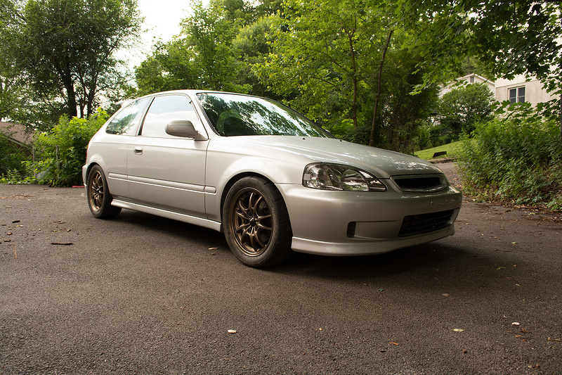 photo 1 Honda Civic custom wheels Mugen MF10 16x7.0, ET +43, tire size 225/45 R16. 16x7.0 ET+50 205/50 R16