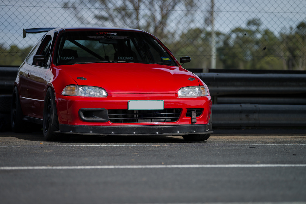 photo 1 Honda Civic custom wheels Buddyclub P1 15x8.0, ET +27, tire size 225/50 R15. 15x8.0 ET+32 
