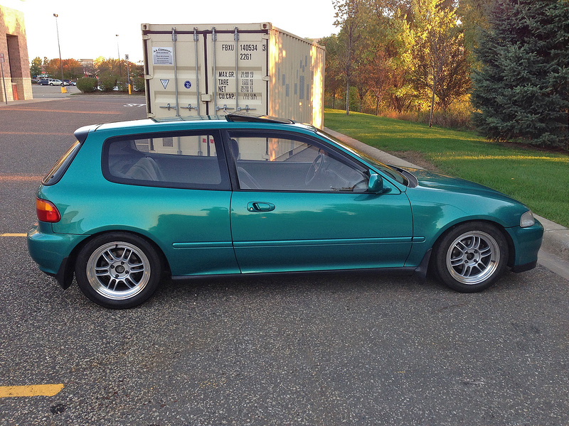photo 3 Honda Civic custom wheels 15x7.0, ET , tire size 205/50 R15. x ET