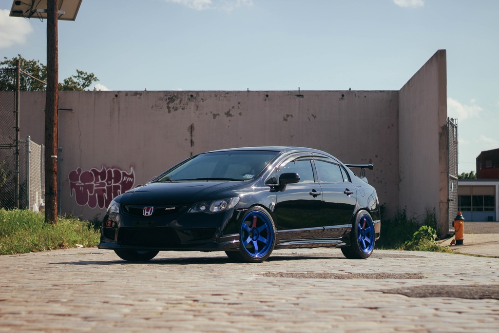 photo 2 Honda Civic custom wheels   18x9.5, ET +22, tire size 245/40 R18. x ET