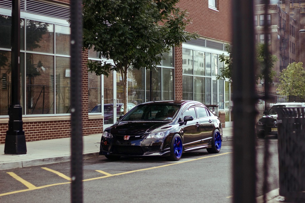 photo 3 Honda Civic custom wheels   18x9.5, ET +22, tire size 245/40 R18. x ET