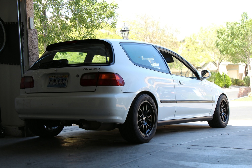 photo 1 Honda Civic custom wheels 15x8.0, ET +35, tire size 225/45 R15. x ET
