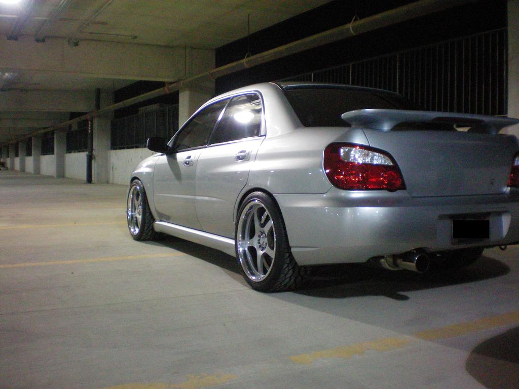 photo 3 Subaru Impreza WRX STi custom wheels RoJa Formula 5 18x9.0, ET +30, tire size 255/35 R18. 18x9.0 ET+35 
