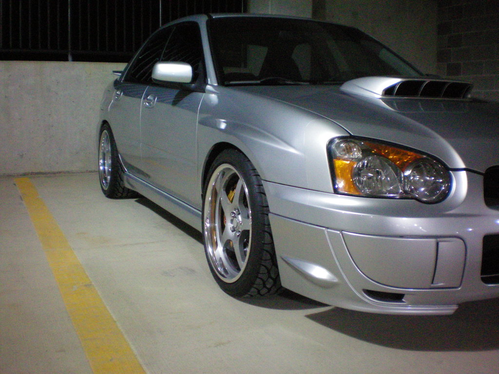 photo 6 Subaru Impreza WRX STi custom wheels RoJa Formula 5 18x9.0, ET +30, tire size 255/35 R18. 18x9.0 ET+35 