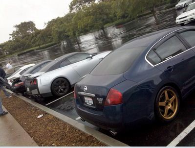 photo 2 Nissan Altima custom wheels   18x8.5, ET +38, tire size 245/40 R18. x ET