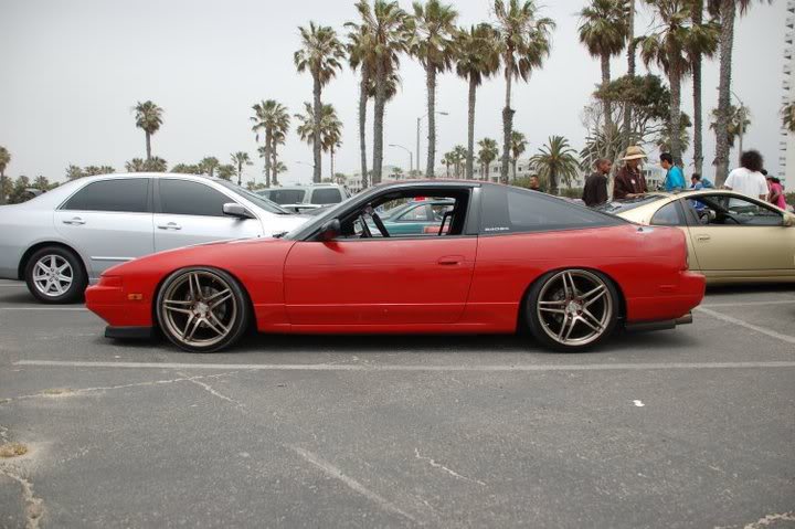 photo 1 Nissan S13 custom wheels Yokohama Advan Model 5 18x9.0, ET +10, tire size 215/40 R18. 18x9.0 ET+10