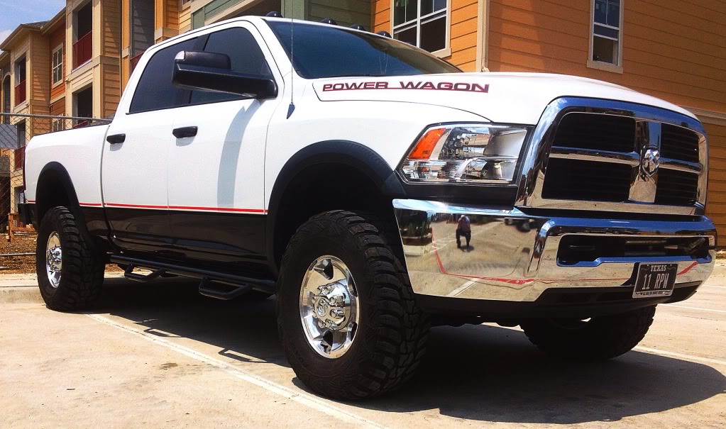 photo 1 Dodge Ram 2500 custom wheels 17x, ET , tire size 315/70 R17. x ET