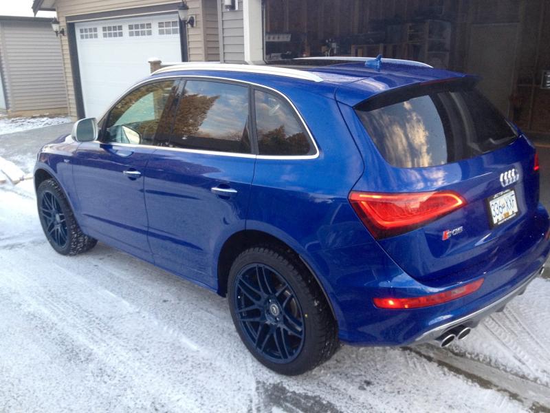 photo 2 Audi SQ5 custom wheels Forgestar F14 20x10.5, ET , tire size 275/45 R20. x ET